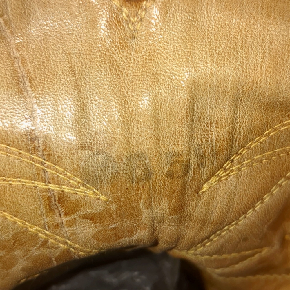Vintage Black Label Tony Lama Western Boots | Womens 6.5-7D | Mid-calf - Picture 12 of 15